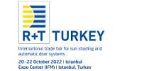 R+T Turkiye - International Trade Fair for Sun Shading and Automatic Door Systems İstanbul 2027